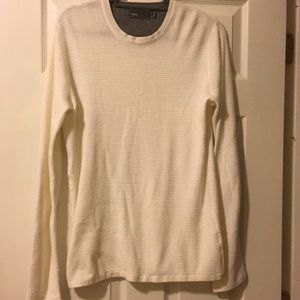 Vince Waffle Knit Long Sleeve Shirt